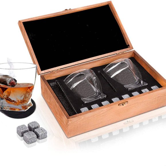Old Fashioned Whiskey Glass Gift Set - Picture 1 of 2